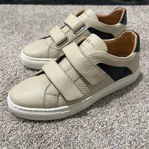 M. Gemi NWOT Giovanna Sneakers size 38.5 (8 US) in cream / black